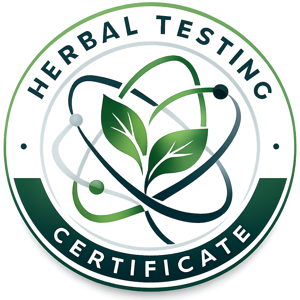 Herbal Testing Certificate